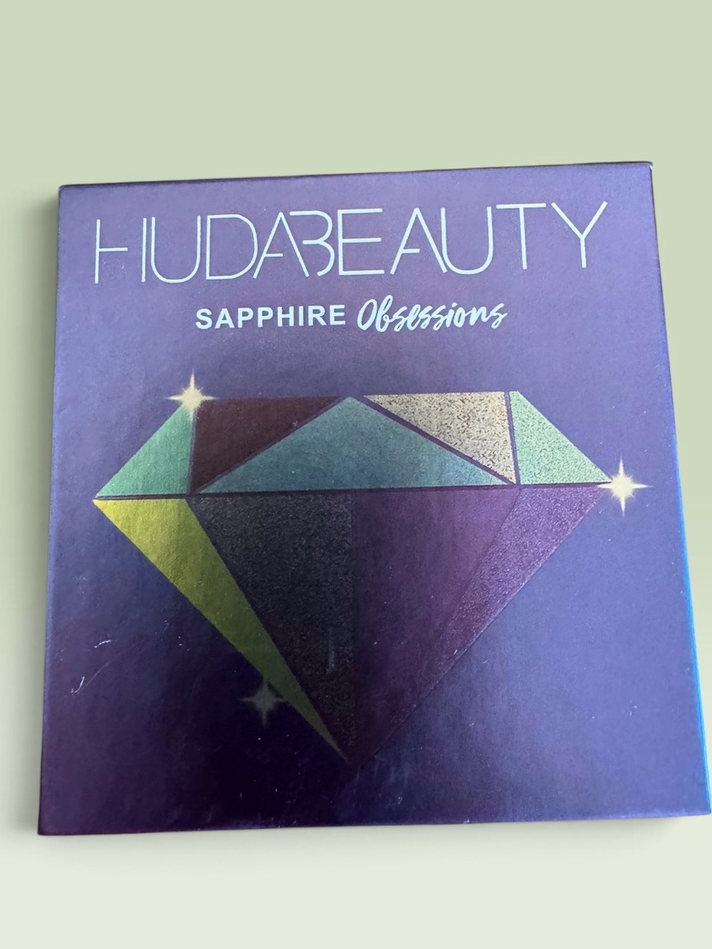 HUDA BEAUTY Sapphire Obsessions Eyeshadow Palette - Purple, Teal, Gold